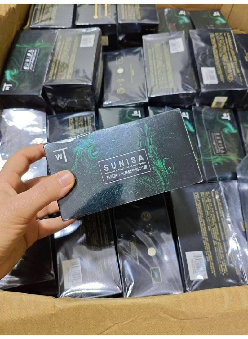 سونيسا كريم أساس سونيسا الكوري الأصلي SPF50 – كريم باودر خافي عيوب ضد الماء 24 ساعة – ترطيب عالي وتغطية كاملة لجميع أنواع البشرة - Image 5